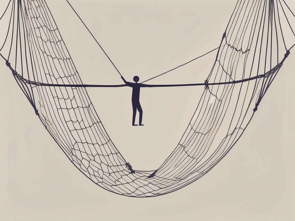 A safety net under a tightrope